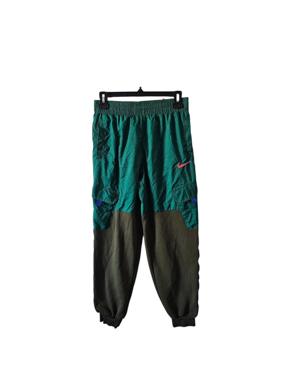 Nike Outdoor Play Hybrid Track Jogger Pants Green Kids Large DQ8741-365